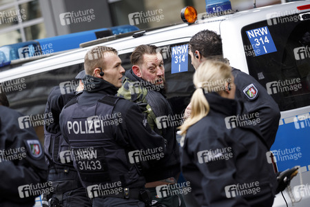 Demonstration gegen den WDR