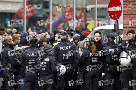 Demonstration gegen den WDR