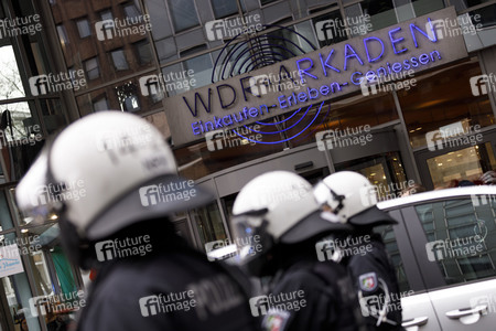Demonstration gegen den WDR