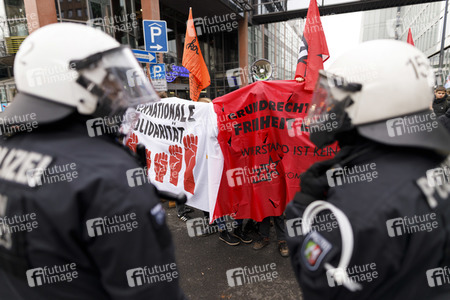 Demonstration gegen den WDR