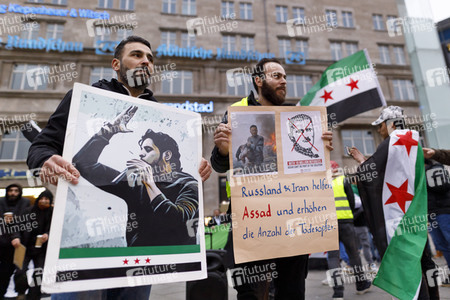 Demonstration gegen Assad und Putin
