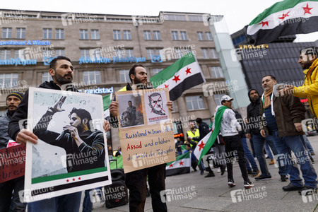 Demonstration gegen Assad und Putin