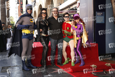 Burt Ward erhält einen Stern auf dem Hollywood Walk of Fame in Los Angeles