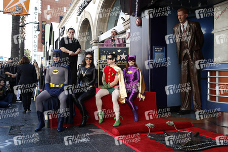 Burt Ward erhält einen Stern auf dem Hollywood Walk of Fame in Los Angeles