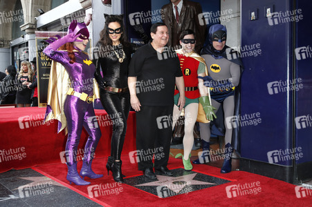 Burt Ward erhält einen Stern auf dem Hollywood Walk of Fame in Los Angeles