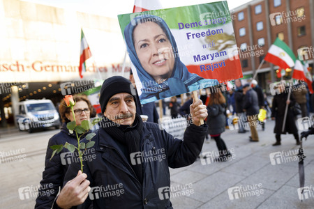 Iran-Demo in Köln
