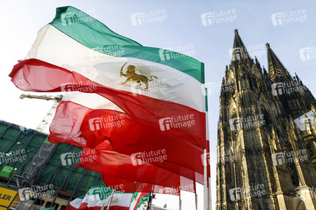 Iran-Demo in Köln
