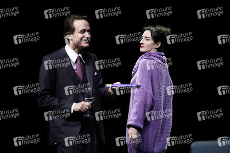 Theaterprobe 'Drei Mal Leben' in Berlin