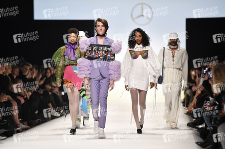 Auftaktshow 'Mercedes-Benz presents fashion talents from South Africa' auf der Berlin Fashion Week Autumn/Winter 2020