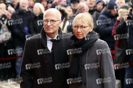 Trauerfeier für Jan Fedder in Hamburg