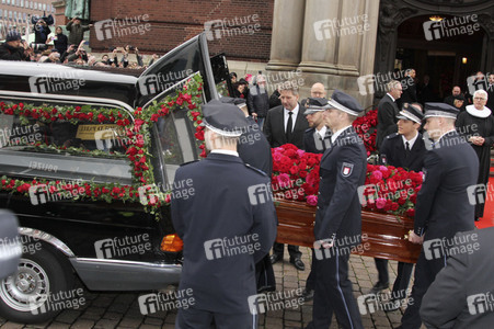 Trauerfeier für Jan Fedder in Hamburg