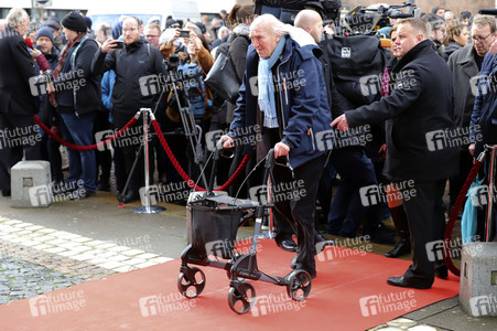 Trauerfeier für Jan Fedder in Hamburg