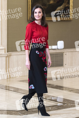 Audienz mit Königin Letizia in Madrid