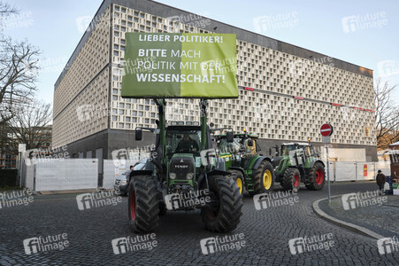 Trecker-Demo 'Land schafft Verbindung' in Hannover