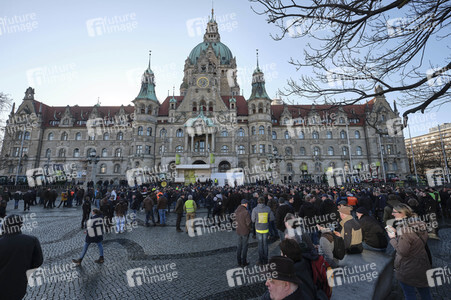 Trecker-Demo 'Land schafft Verbindung' in Hannover