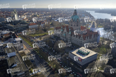 Trecker-Demo 'Land schafft Verbindung' in Hannover