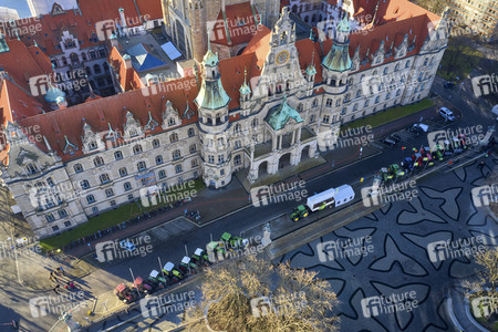 Trecker-Demo 'Land schafft Verbindung' in Hannover