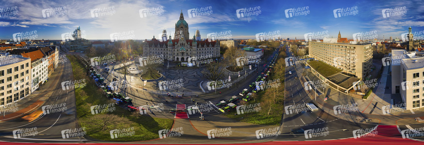 Trecker-Demo 'Land schafft Verbindung' in Hannover