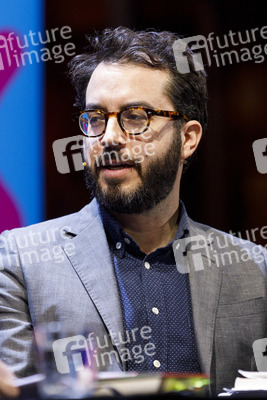 Jonathan Safran Foer und Robert Stadlober auf der lit.cologne 2020 in Köln