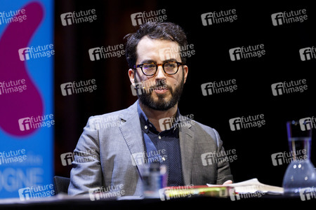 Jonathan Safran Foer und Robert Stadlober auf der lit.cologne 2020 in Köln