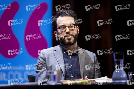 Jonathan Safran Foer und Robert Stadlober auf der lit.cologne 2020 in Köln