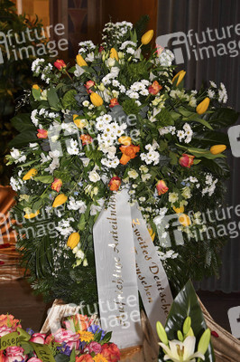 Trauerfeier für Joseph Hannesschläger in München