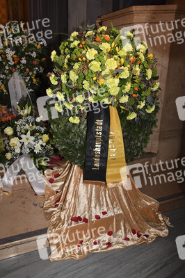 Trauerfeier für Joseph Hannesschläger in München