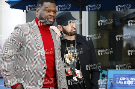 Curtis '50 Cent' Jackson erhält einen Stern auf dem Hollywood Walk of Fame in Los Angeles