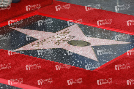 Curtis '50 Cent' Jackson erhält einen Stern auf dem Hollywood Walk of Fame in Los Angeles