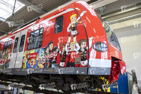 Präsentation der Karnevals-S-Bahn 2020 in Köln