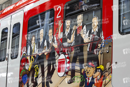 Präsentation der Karnevals-S-Bahn 2020 in Köln