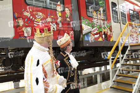 Präsentation der Karnevals-S-Bahn 2020 in Köln