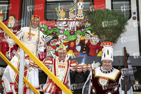 Präsentation der Karnevals-S-Bahn 2020 in Köln