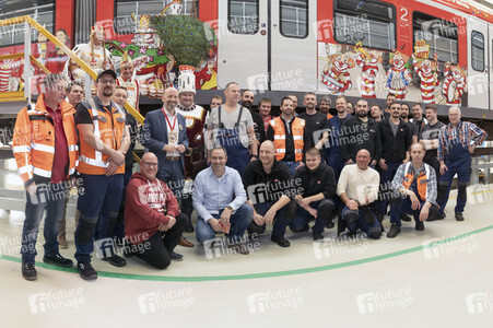 Präsentation der Karnevals-S-Bahn 2020 in Köln