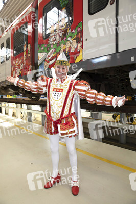 Präsentation der Karnevals-S-Bahn 2020 in Köln