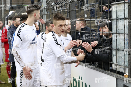 Fußballspiel SV Babelsberg 03 gegen BSG Chemie Leipzig in Potsdam