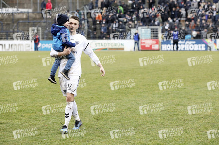Fußballspiel SV Babelsberg 03 gegen BSG Chemie Leipzig in Potsdam