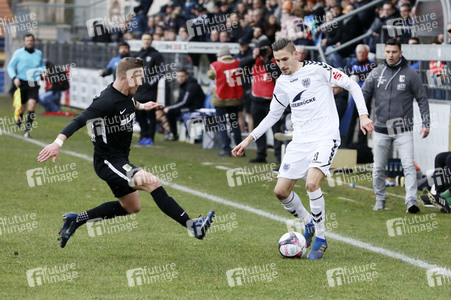Fußballspiel SV Babelsberg 03 gegen BSG Chemie Leipzig in Potsdam