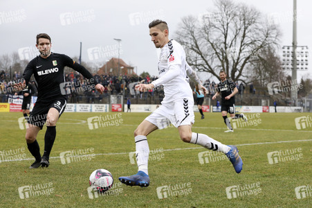 Fußballspiel SV Babelsberg 03 gegen BSG Chemie Leipzig in Potsdam