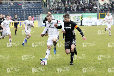 Fußballspiel SV Babelsberg 03 gegen BSG Chemie Leipzig in Potsdam
