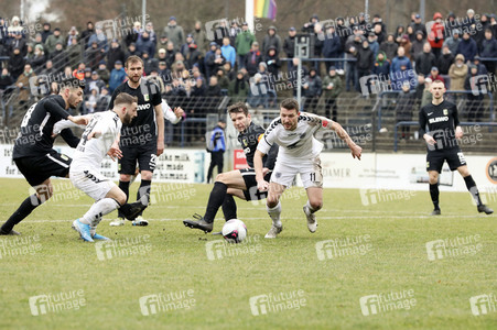Fußballspiel SV Babelsberg 03 gegen BSG Chemie Leipzig in Potsdam