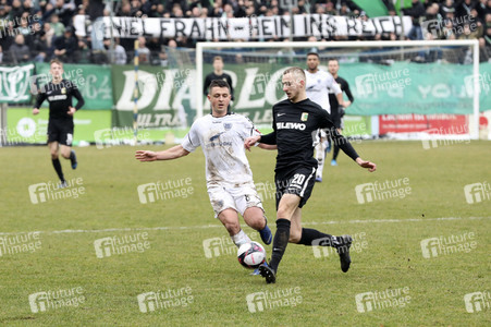 Fußballspiel SV Babelsberg 03 gegen BSG Chemie Leipzig in Potsdam