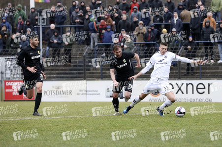 Fußballspiel SV Babelsberg 03 gegen BSG Chemie Leipzig in Potsdam