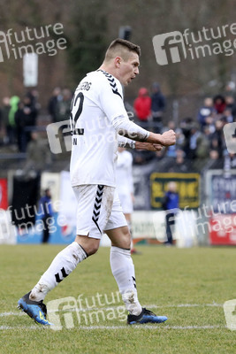 Fußballspiel SV Babelsberg 03 gegen BSG Chemie Leipzig in Potsdam