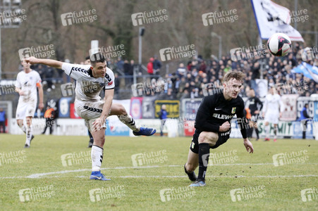 Fußballspiel SV Babelsberg 03 gegen BSG Chemie Leipzig in Potsdam