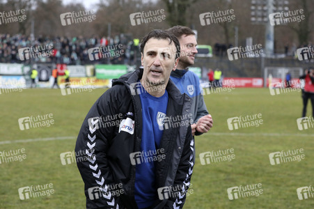 Fußballspiel SV Babelsberg 03 gegen BSG Chemie Leipzig in Potsdam
