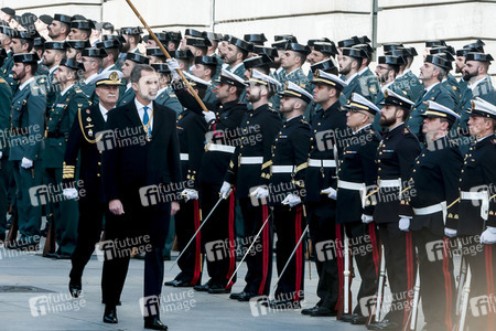 Eröffnung der XIV. Legislatur des Unterhauses des spanischen Parlamentes in Madrid