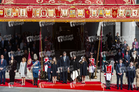 Eröffnung der XIV. Legislatur des Unterhauses des spanischen Parlamentes in Madrid