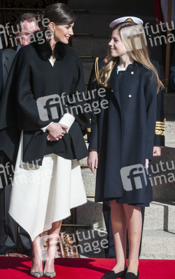 Eröffnung der XIV. Legislatur des Unterhauses des spanischen Parlamentes in Madrid