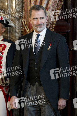 Empfang des neuen Diplomatischen Corps in Madrid